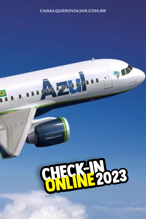 check-in online na Azul